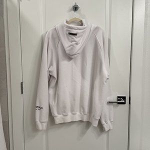 White  FOG Essentials Hoodie